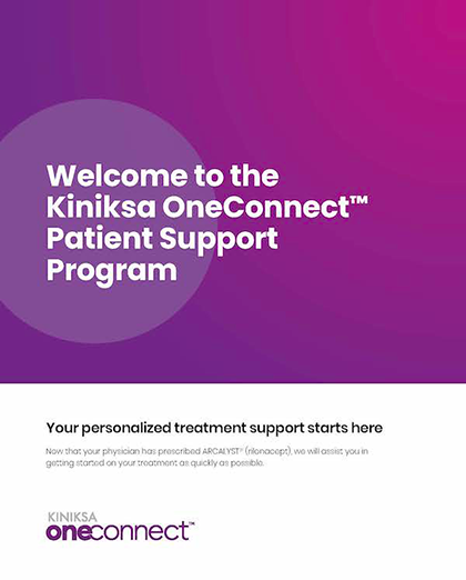 Welcome to the Kiniksa OneConnect Program guide